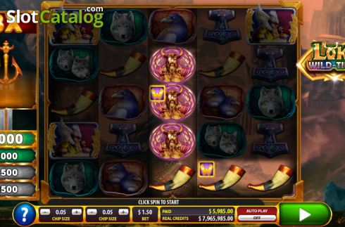 Οθόνη3. Loki Wild Tiles (2BY2 Gaming) Κουλοχέρης