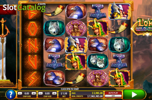 Οθόνη5. Loki Wild Tiles (2BY2 Gaming) Κουλοχέρης