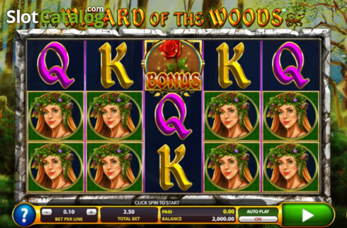 Οθόνη3. Wizard of the Woods Κουλοχέρης
