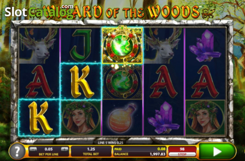 Οθόνη4. Wizard of the Woods Κουλοχέρης