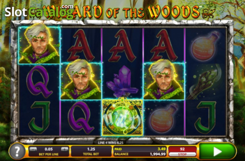 Οθόνη5. Wizard of the Woods Κουλοχέρης