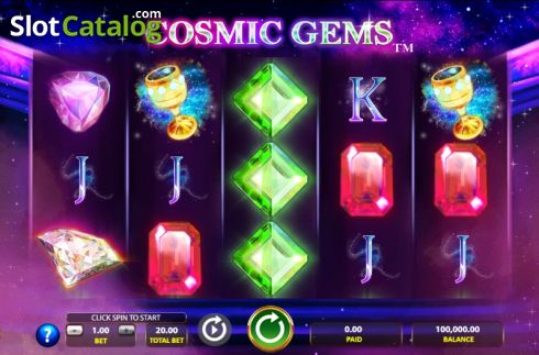 Οθόνη2. Cosmic Gems Κουλοχέρης