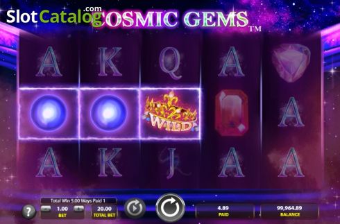 Οθόνη3. Cosmic Gems Κουλοχέρης
