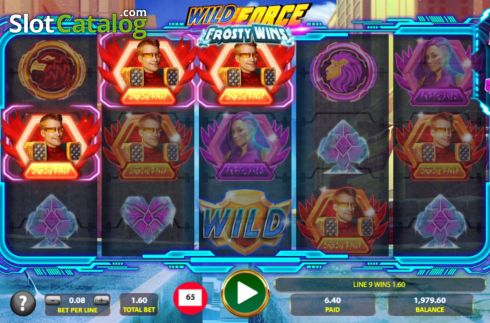Οθόνη5. Wild Force Frosty Wins Κουλοχέρης 