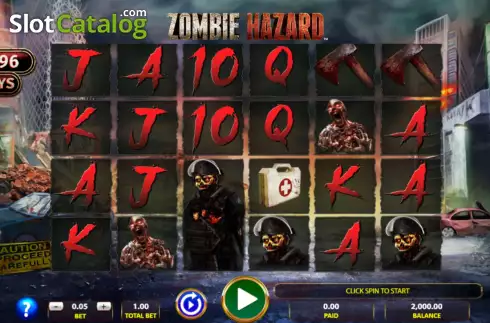 Οθόνη2. Zombie Hazard Κουλοχέρης