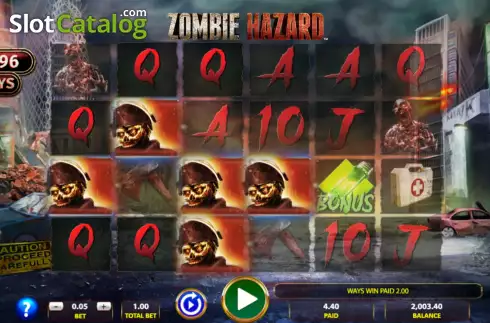 Οθόνη3. Zombie Hazard Κουλοχέρης