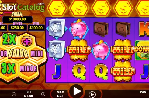 Οθόνη2. Honey Money (2by2 Gaming) Κουλοχέρης