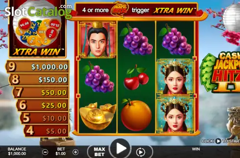 Οθόνη2. Cash Jackpot Hitz 2 Κουλοχέρης