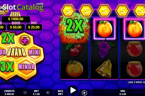 Οθόνη3. Double Honey Money Κουλοχέρης