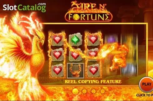 Οθόνη 1. Fire N' Fortune Κουλοχέρης