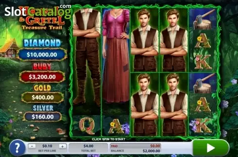 Οθόνη5. Hansel and Gretel Treasure Trail Κουλοχέρης