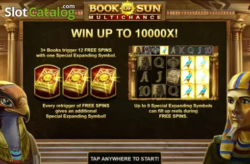 Οθόνη2. Book of Sun: Multi Chance Κουλοχέρης 