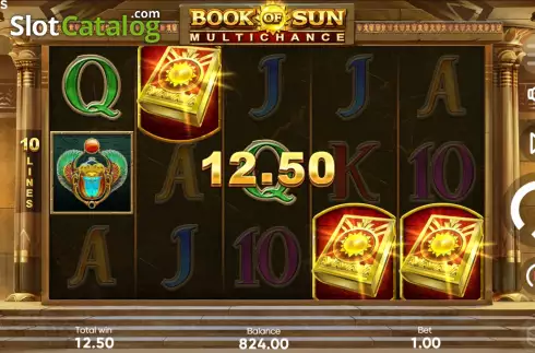 Οθόνη6. Book of Sun: Multi Chance Κουλοχέρης 