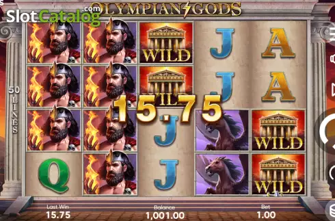 Οθόνη4. Olympian Gods Κουλοχέρης