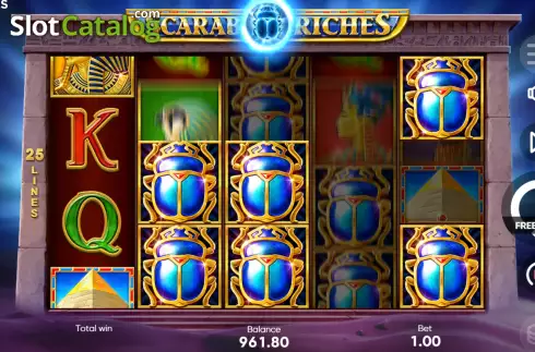 Οθόνη9. Scarab Riches Κουλοχέρης