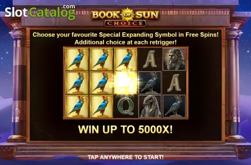 Οθόνη2. Book of Sun Choice Κουλοχέρης 