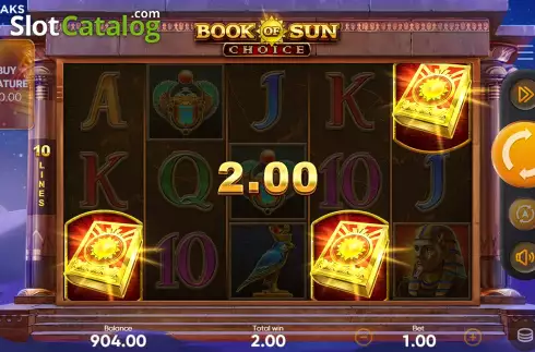 Οθόνη8. Book of Sun Choice Κουλοχέρης 