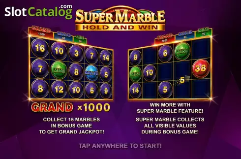 Οθόνη2. Super Marble Κουλοχέρης