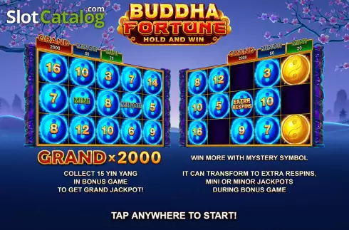 Οθόνη2. Buddha Fortune Hold and Win Κουλοχέρης