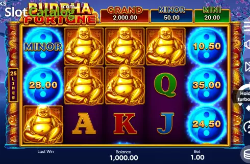 Οθόνη3. Buddha Fortune Hold and Win Κουλοχέρης