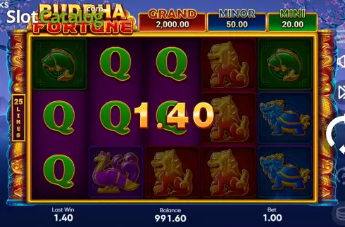 Οθόνη4. Buddha Fortune Hold and Win Κουλοχέρης