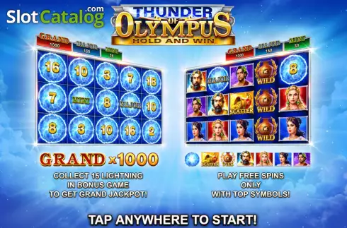 Οθόνη2. Thunder Of Olympus Κουλοχέρης