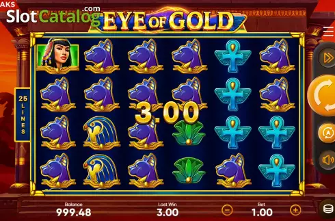 Οθόνη5. Eye of Gold Κουλοχέρης