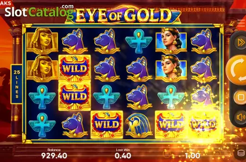 Οθόνη8. Eye of Gold Κουλοχέρης