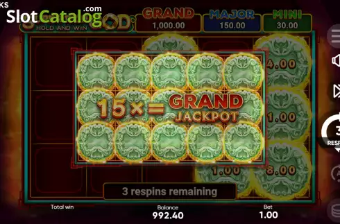 Οθόνη6. Super Rich God Hold and Win Κουλοχέρης