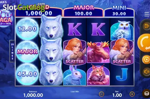 Οθόνη3. Wolf Saga Κουλοχέρης 