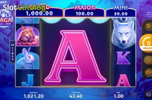 Οθόνη8. Wolf Saga Κουλοχέρης 