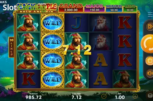 Οθόνη6. Magic Apple Hold and Win Κουλοχέρης