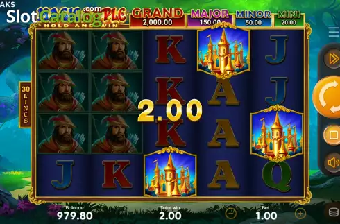 Οθόνη7. Magic Apple Hold and Win Κουλοχέρης
