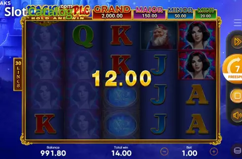 Οθόνη9. Magic Apple Hold and Win Κουλοχέρης