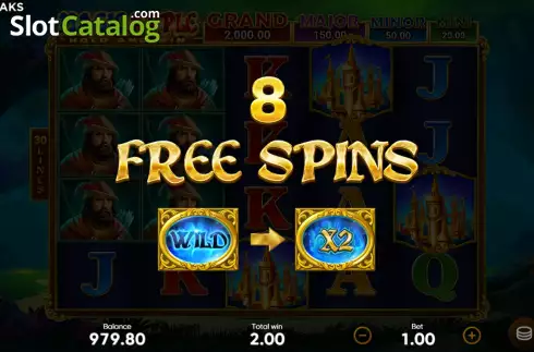Οθόνη8. Magic Apple Hold and Win Κουλοχέρης