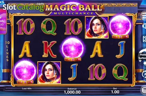 Οθόνη3. Magic Ball (3 Oaks) Κουλοχέρης