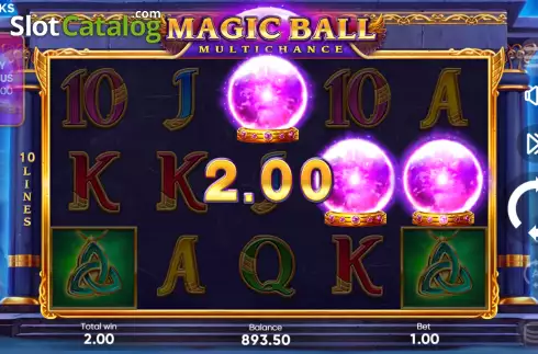 Οθόνη7. Magic Ball (3 Oaks) Κουλοχέρης