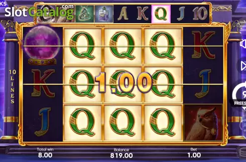 Οθόνη9. Magic Ball (3 Oaks) Κουλοχέρης