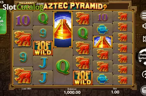 Οθόνη3. Aztec Pyramid Megaways Κουλοχέρης 