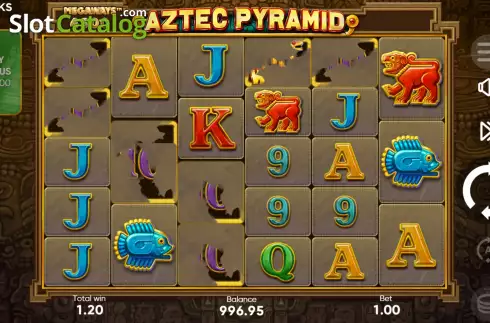 Οθόνη4. Aztec Pyramid Megaways Κουλοχέρης 