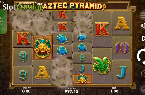 Οθόνη5. Aztec Pyramid Megaways Κουλοχέρης 