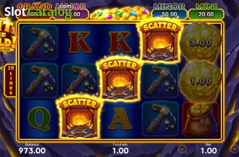 Οθόνη5. Hit the Gold! Κουλοχέρης