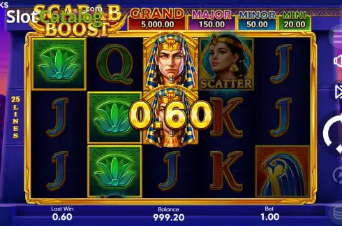 Οθόνη5. Scarab Boost Κουλοχέρης