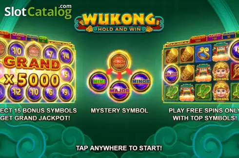 Οθόνη2. Wukong Hold and Win Κουλοχέρης 