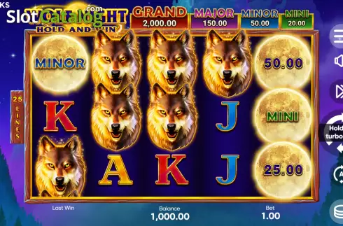 Οθόνη3. Wolf Night Κουλοχέρης 