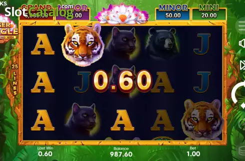 Οθόνη4. Tiger Jungle Hold and Win Κουλοχέρης