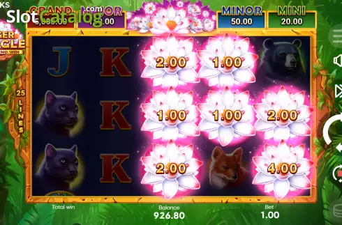 Οθόνη6. Tiger Jungle Hold and Win Κουλοχέρης