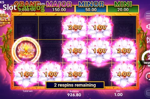 Οθόνη8. Tiger Jungle Hold and Win Κουλοχέρης