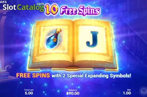 Οθόνη7. Book of Wizard Double Chance Κουλοχέρης