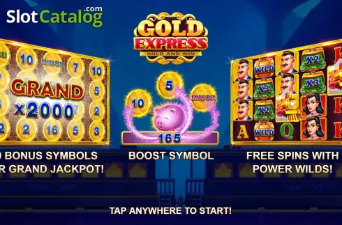 Οθόνη2. Gold Express Hold and Win Κουλοχέρης